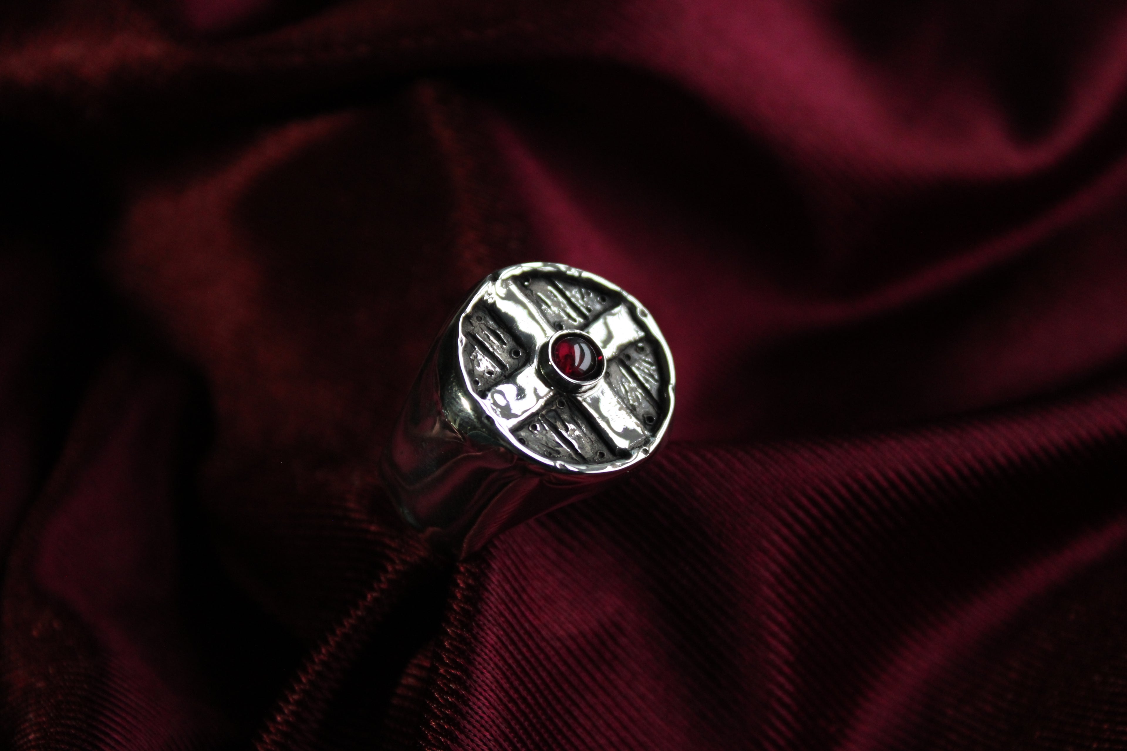 Anillo Escudo Vikingo