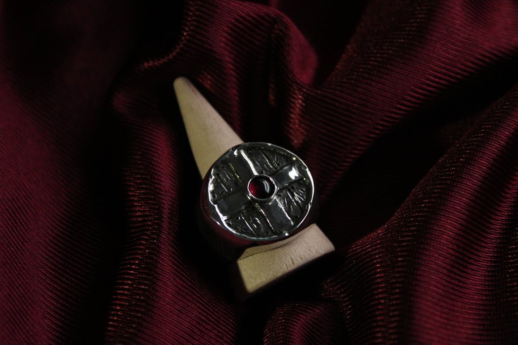 Anillo Escudo Vikingo