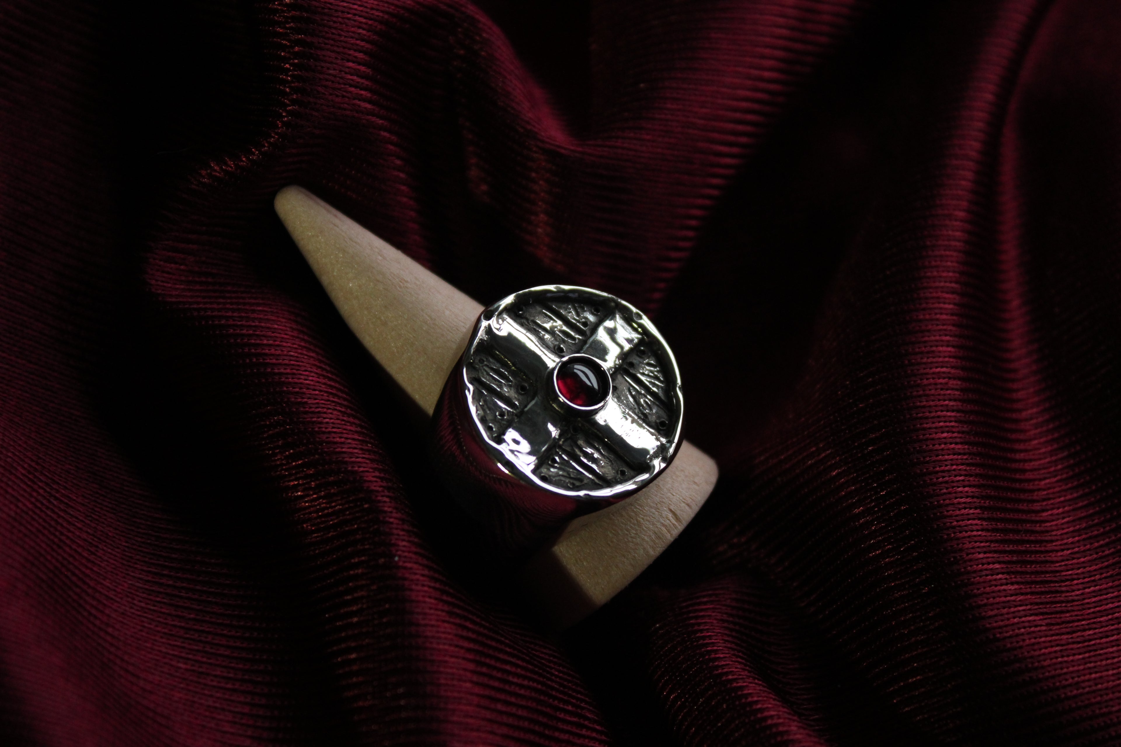 Anillo Escudo Vikingo