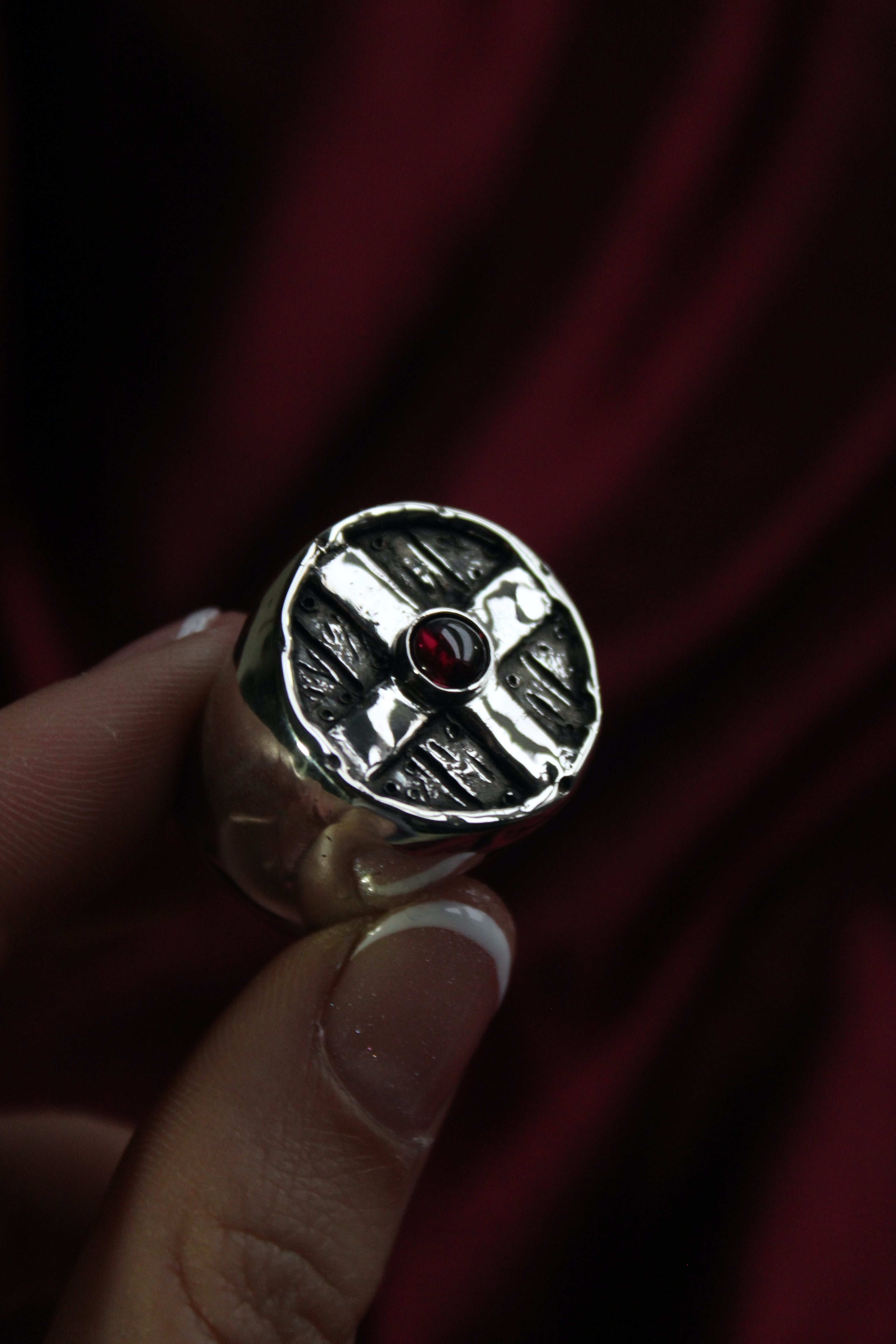 Anillo Escudo Vikingo