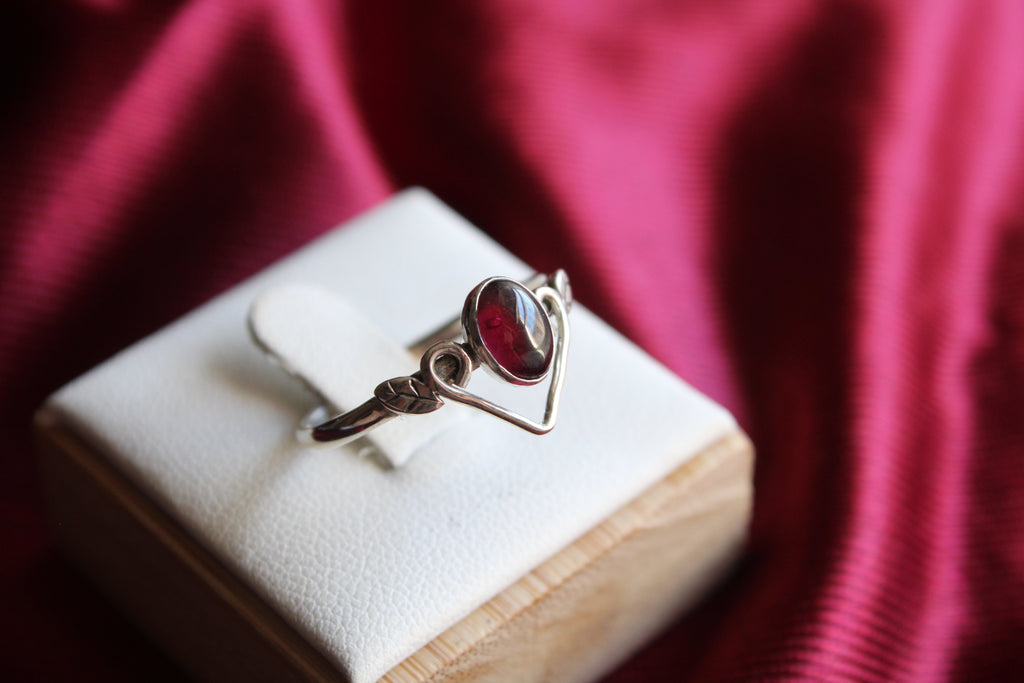 Anillo élfico Granate