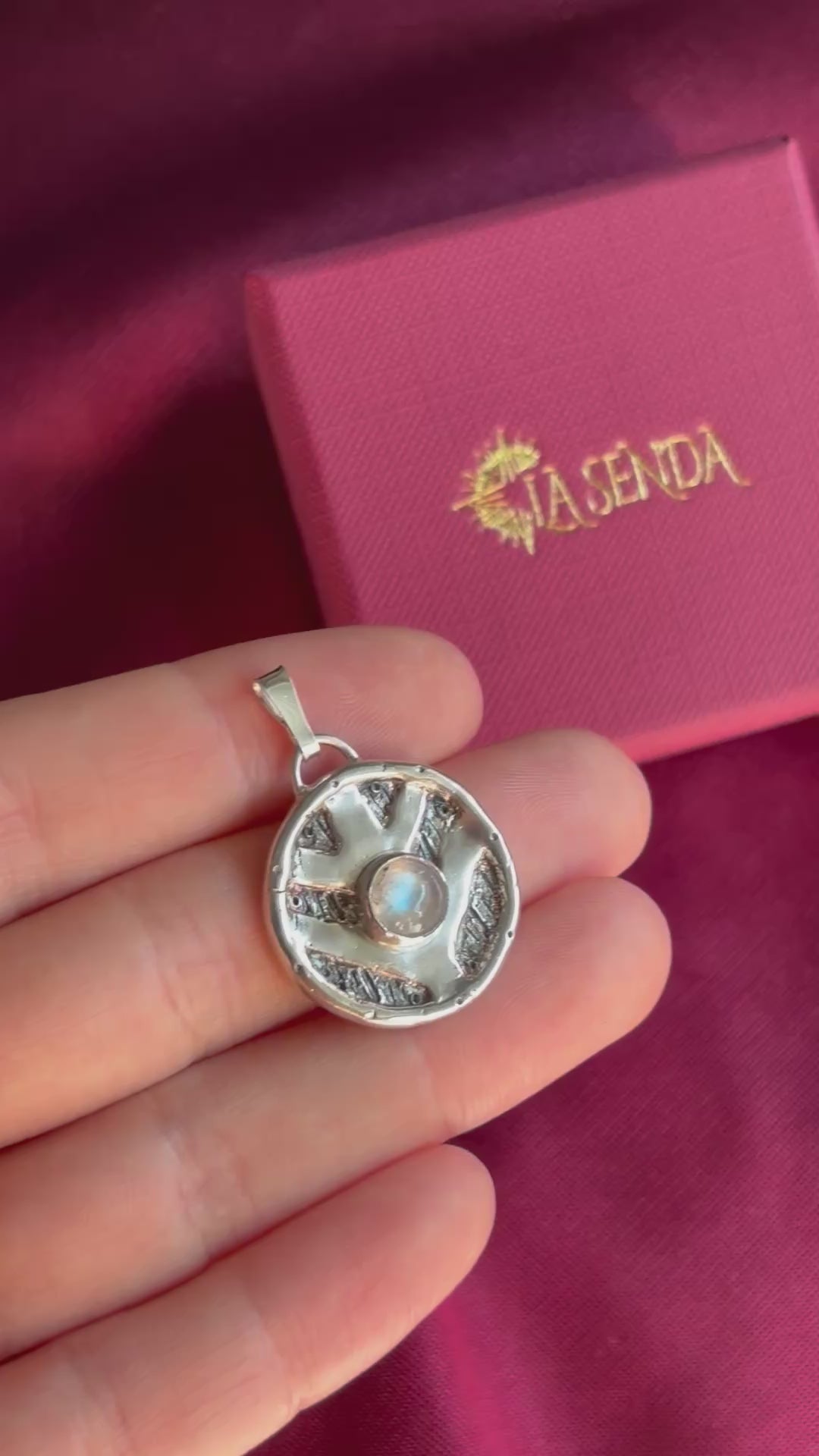 Escudo vikingo Piedra Luna